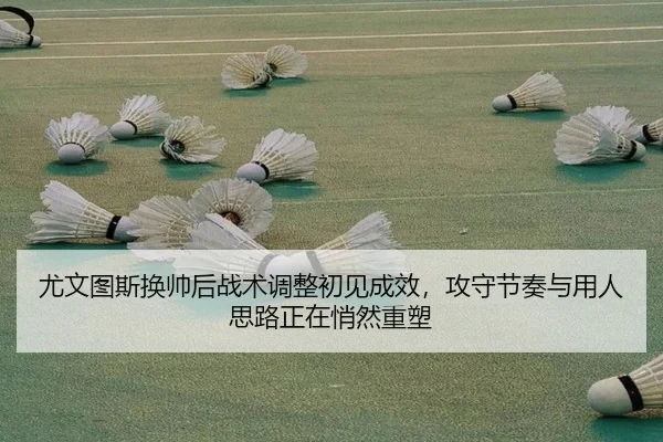 尤文图斯换帅后战术调整初见成效，攻守节奏与用人思路正在悄然重塑